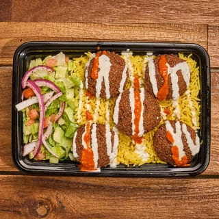 Falafel Over Rice