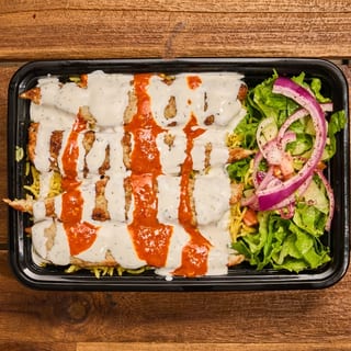 Chicken Kebab Over Rice